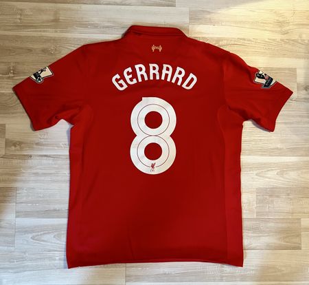 Fussballtrikot Liverpool Gerrard Grösse L 