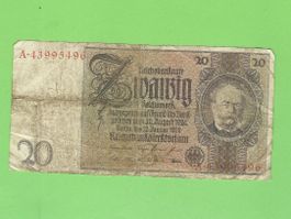 20-Mark-Geldschein--Reichsmark-Banknote