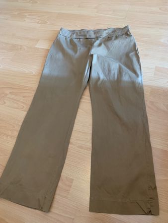 Joli pantalon brun clair t. L ou 40