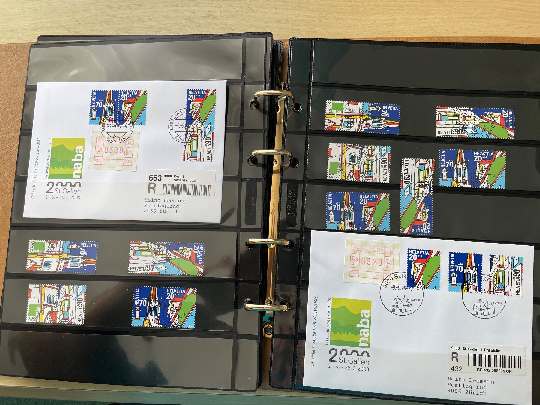 Alle Briefmarken: Magnifique classeur ouatiné à thème – Gebraucht aus Sonceboz-Sombeval von Comment2 1