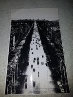 Vintage Schwarzweiss Fotografie: Stadtstrasse, selten!