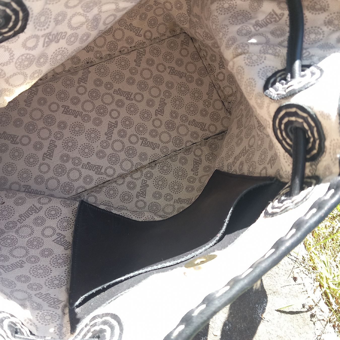 Taschen für Damen: Tsonga Set Handtasche und Slipper Echtleder.Exquisite design – Gebraucht aus Ebnat-Kappel von blazzi 1