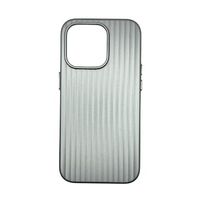 Silbrige Metallic iPhone 14 Pro Max Hülle, gratis Versand