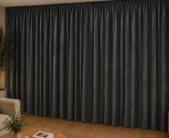 Vorhang Samt Luxus extrabreit BxH 300x245cm