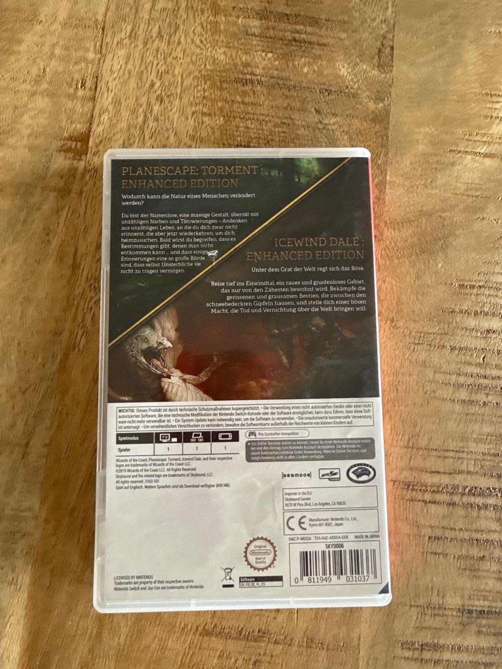 Giochi: Planescape Torment Icewind Dale Nintendo Switch RARE – Nuovo (secondo la descrizione) da Gibswil venduto da Oidus 1