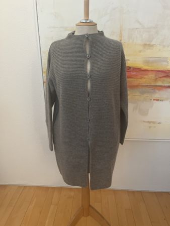 Wunderschöne Longjacke -100 % Kaschmir - Gr. 36/38 - NEU!