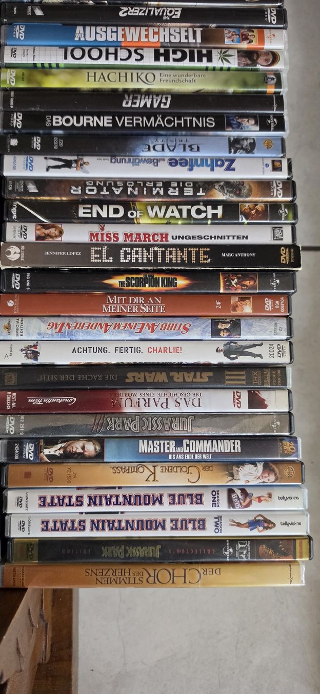 Tutti i DVDs: DVD Sammlung – Usato da Erlinsbach SO venduto da Shmoo01 1