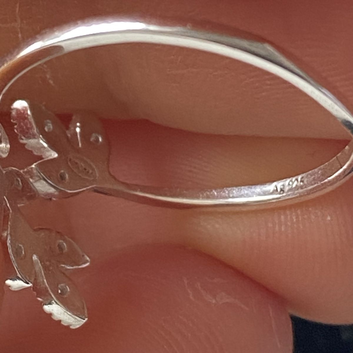 Anelli: Silber 925 Lorbeerblätter Ring Zirkonia – Nuovo (secondo la descrizione) da Givisiez venduto da dor_xb9k 2