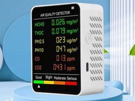 Luftqualität monitor multifunktionale automatische 6 in 1