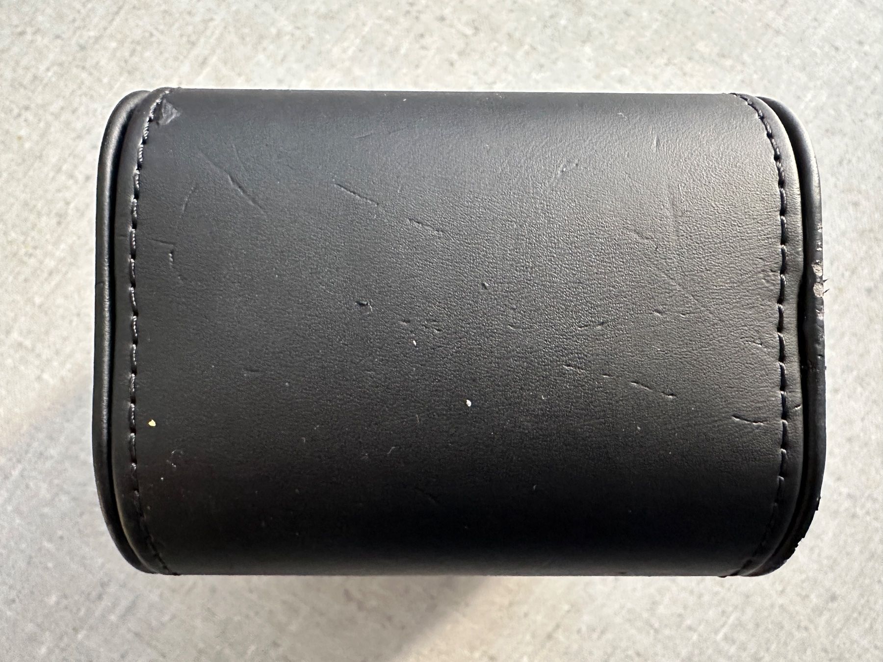 Scatole porta orologi: IWC Black Protective Travel Case Box / Reise Etui – Usato da Matten b. Interlaken venduto da cour13 3