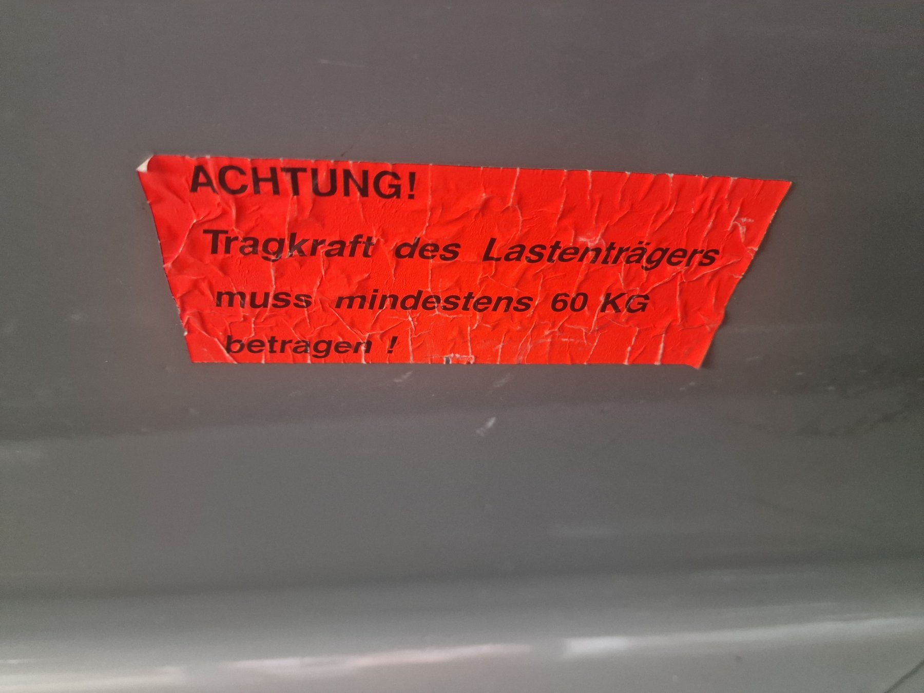 Box da tetto: Dachbox gebraucht, Lang 200cm, Breite 80cm, Höhe 40cm – Usato da Zürich venduto da 4kids 3