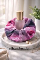 *Aquarellblüte*Scrunchie - sfhandmade