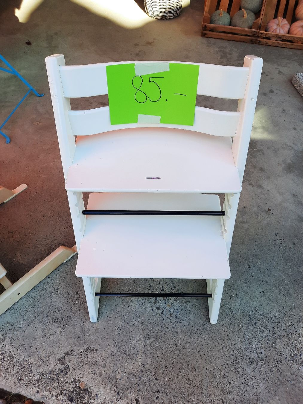 Stokke Hochstühle: TrippTrapp weiss – Gebraucht aus Basadingen von 7_zwerge