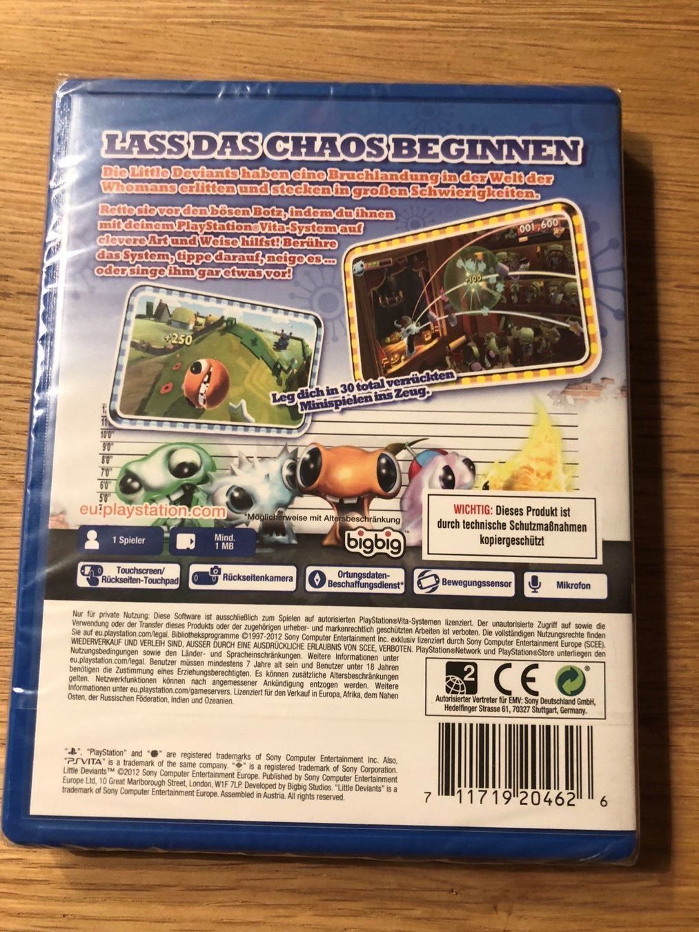 Sony Giochi: Little Deviants für Sony Ps Vita – Nuovo (secondo la descrizione) da Kestenholz venduto da Mad18 1