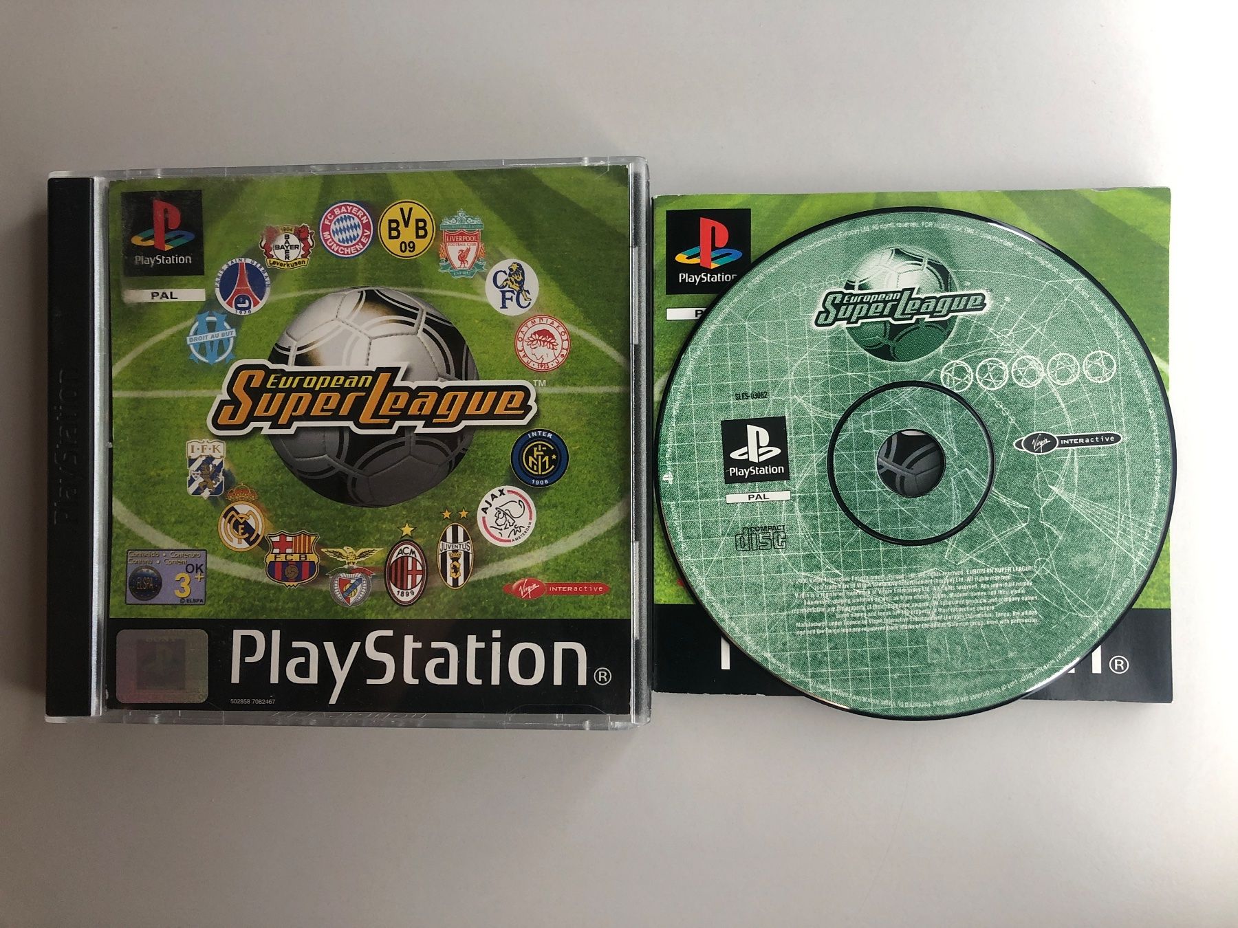 Sony Spiele: European Super League - PS1 – Gebraucht aus St.gallen von taduz
