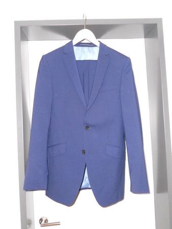 Neuw. Herrenanzug - royalblau - Blazer Gr.46 - Hose Gr.40