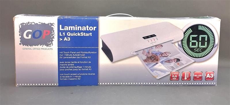 Plastifieuses: Laminiergerät QuickStart A3 mit Touch-Panel neuwertig – D'occasion à Neuhausen am Rheinfall par Restwertvoll 2