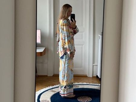 Summer lounge beach set - Printed Pajama Style Suit