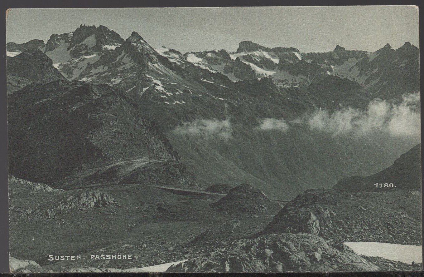 Cartes postales: Susten . Passhöhe – D'occasion à Aarau par kufi44