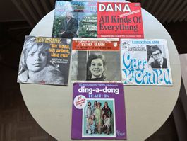 11 tolle Eurovison Singles 1966-1986 Super Sammlung Kult