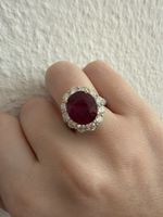 LAST BEFORE MELT Ring with 5.5 carat ruby from burma