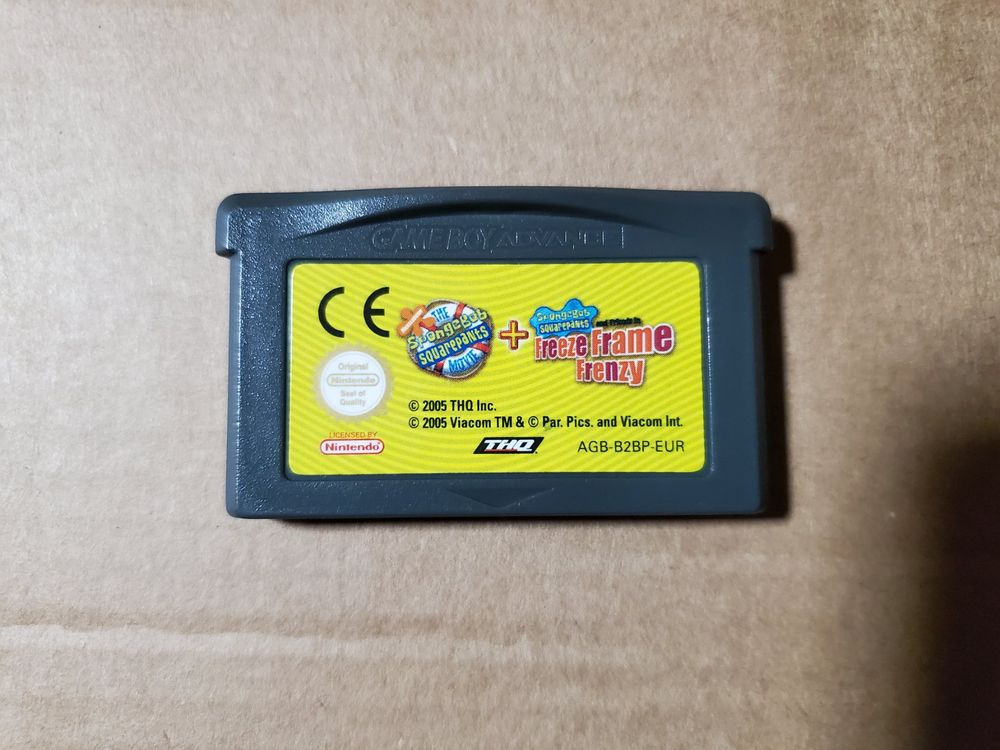SpongeBob SquarePants + Freeze Frame Frenzy GameBoy Advance Kaufen