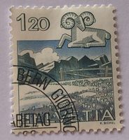 CH Briefmarken Stempel   