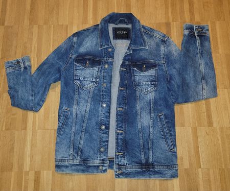 GUESS JEANS DENIM JACKE MÄNNER GR. M