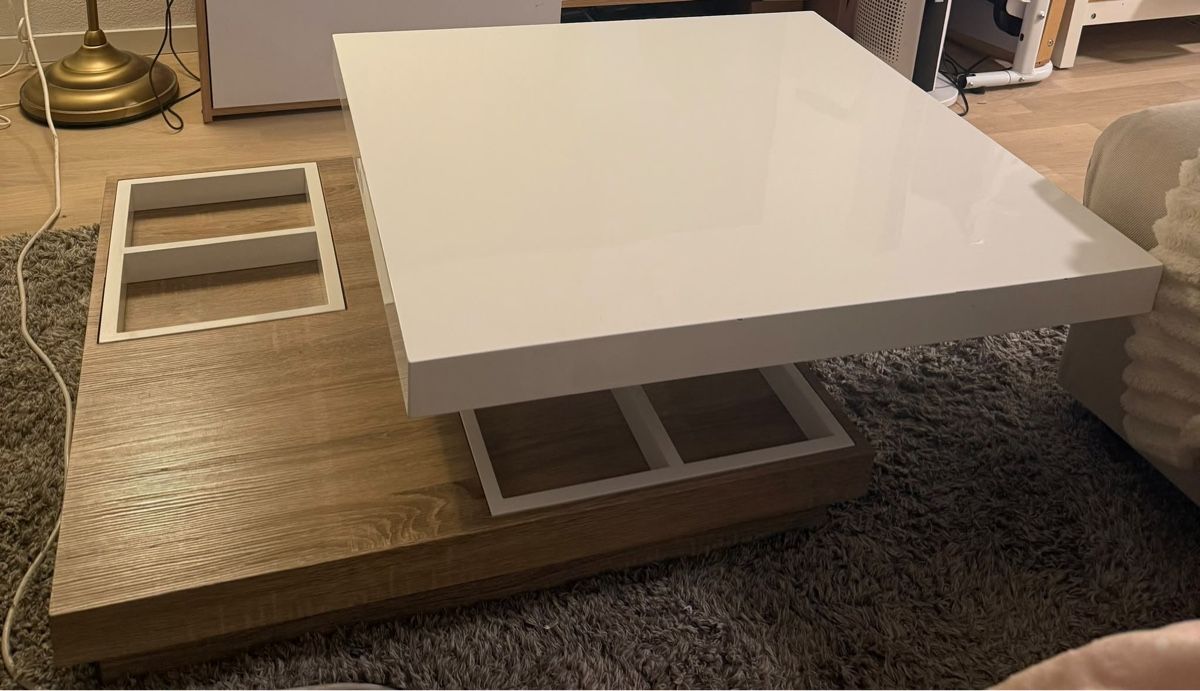 Tables: Table basse de salon rotative – D'occasion à Chavannes-Renens par mel_l8ww 1