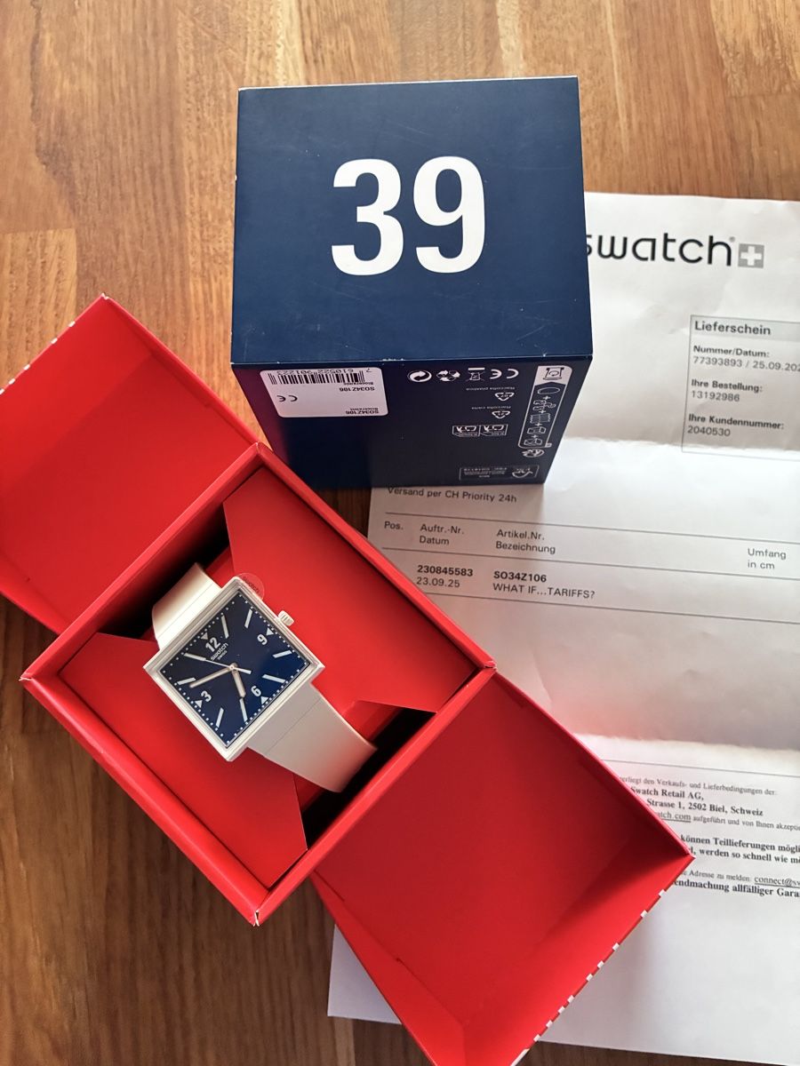 Swatch Montres: Swatch 39 – Neuf avec emballage d'origine à Steinach par cgo_29jv