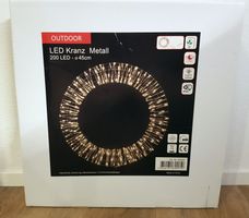 LED Kranz 45cm outdoor