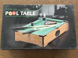 Mini Billardtisch, Tischbillard, neuwertig, komplett