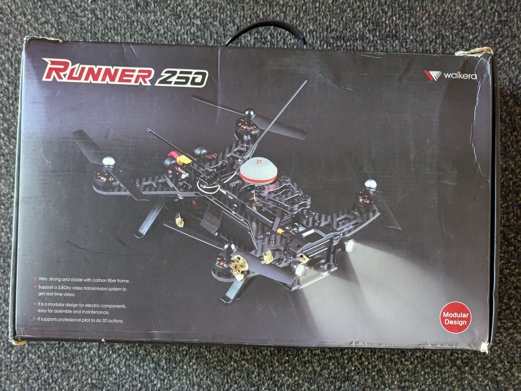 Walkera Modellismo RC: Walkera Runner 250 FPV-Racing-Quadcopter – Nuovo (secondo la descrizione) da Bischofszell venduto da Blende2 7