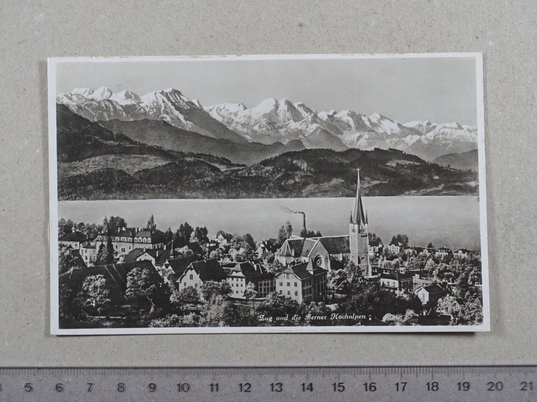 Cartoline postali: Zug, 1938 – Difettoso da Lenzburg venduto da fh1