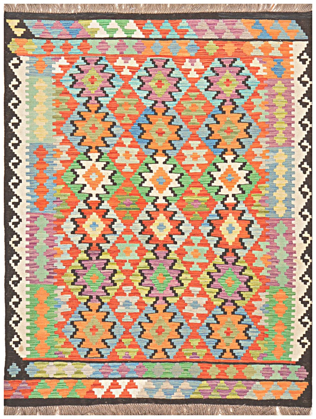 Kelim Tappeti: Oriente Kelim Teppich 157x196 Cm – Nuovo e nell'imballaggio originale da Lahore venduto da Fairways79 6