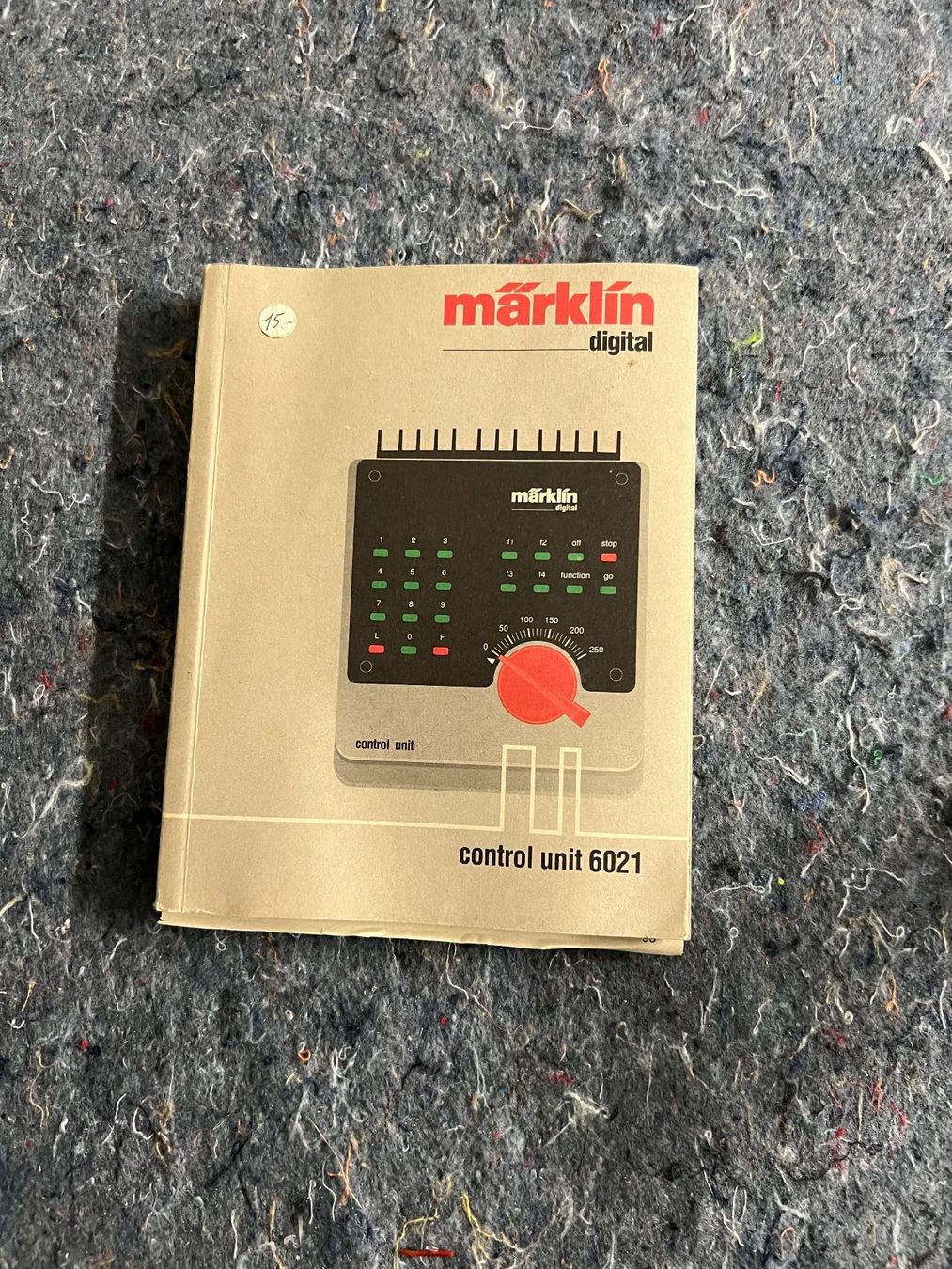Märklin 6035 Digital Control 80 Échelle H0 Emballage D'Origine