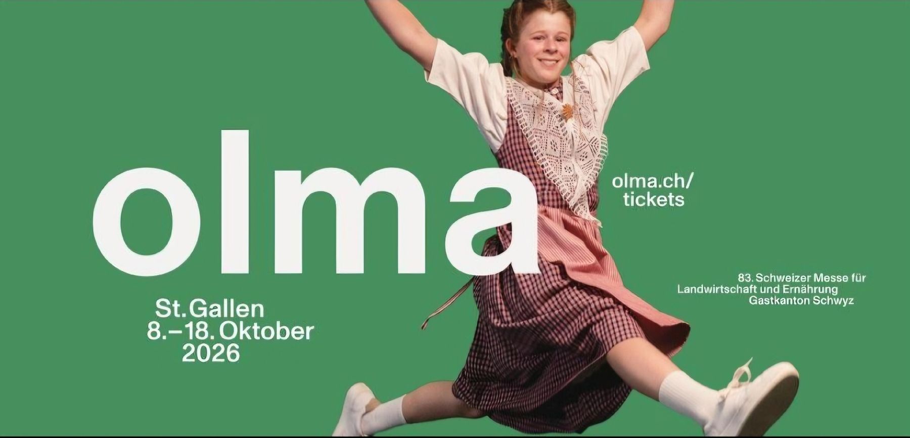 Tickets: 4 Eintrittskarten/Tageskarten OLMA – Neu und originalverpackt aus Chur von Sihar