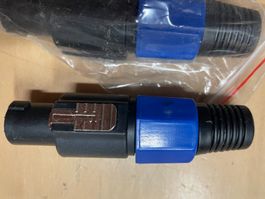 2er Set Speakon - Stecker        (A159)