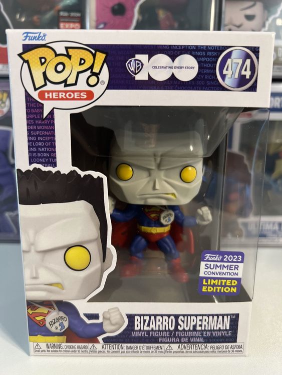 Funko Pop! DC Heroes: Bizarro Superman – SDCC Convention 2023 – Vinile Da 10,7 Cm - 2