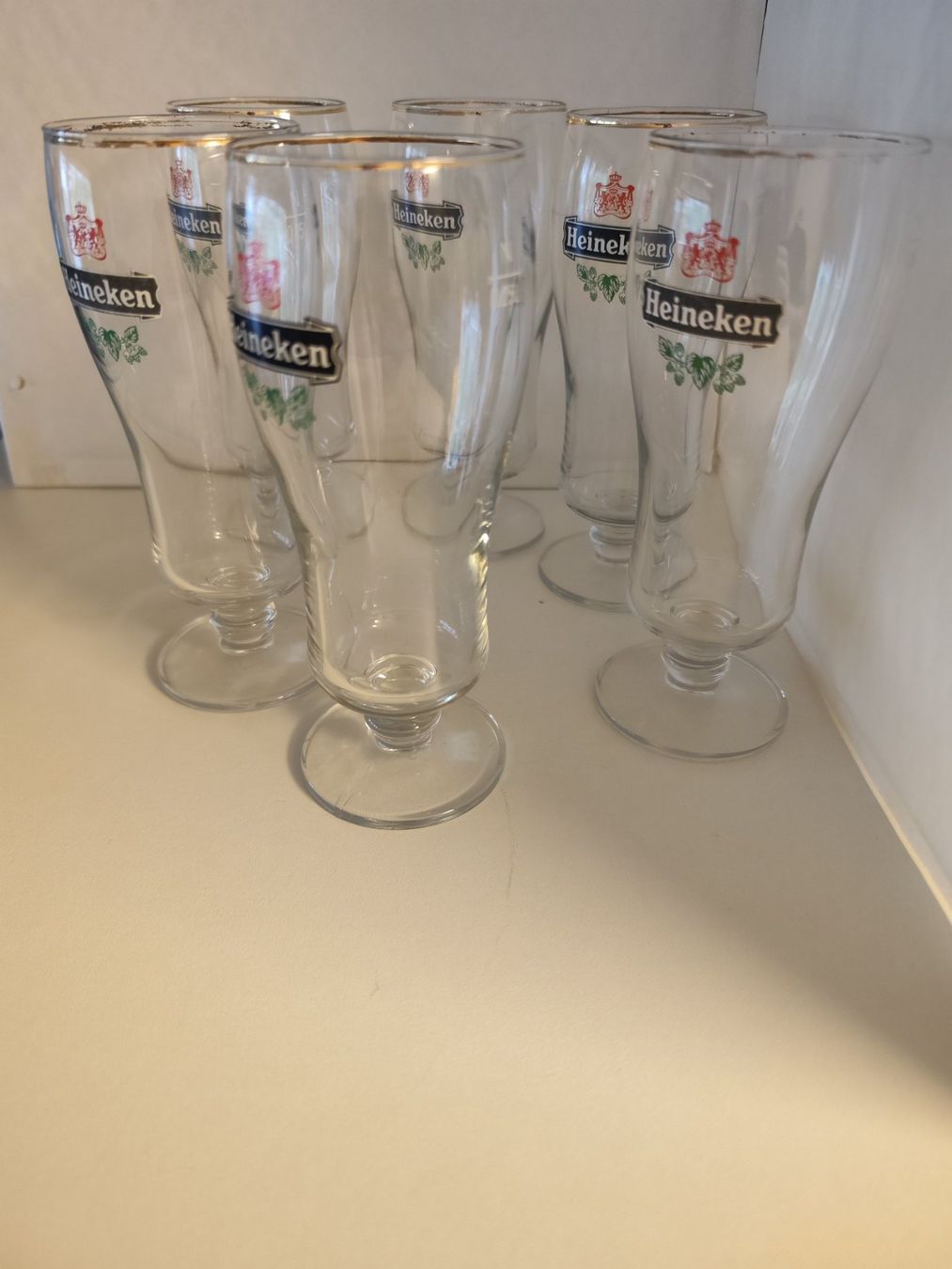 Heineken Bicchieri: 6 Heineken Gläser 0.25L – Usato da Fislisbach venduto da Flohmarkt.- 3