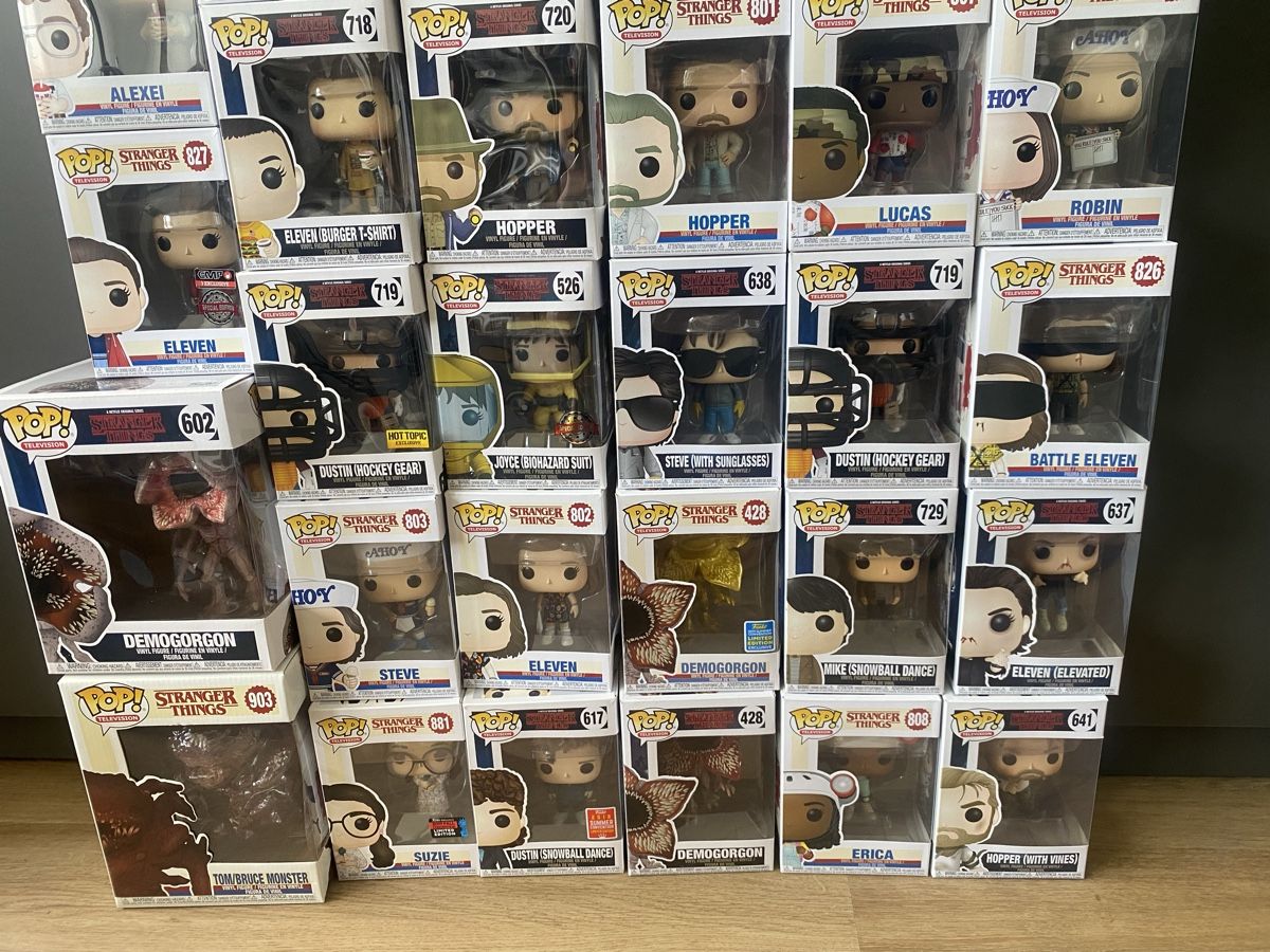 Funko Figurines: Funko POP! Stranger Things Sammlung | 38 Figuren – Neuf (Voir description) à Luzern par Mars31 3