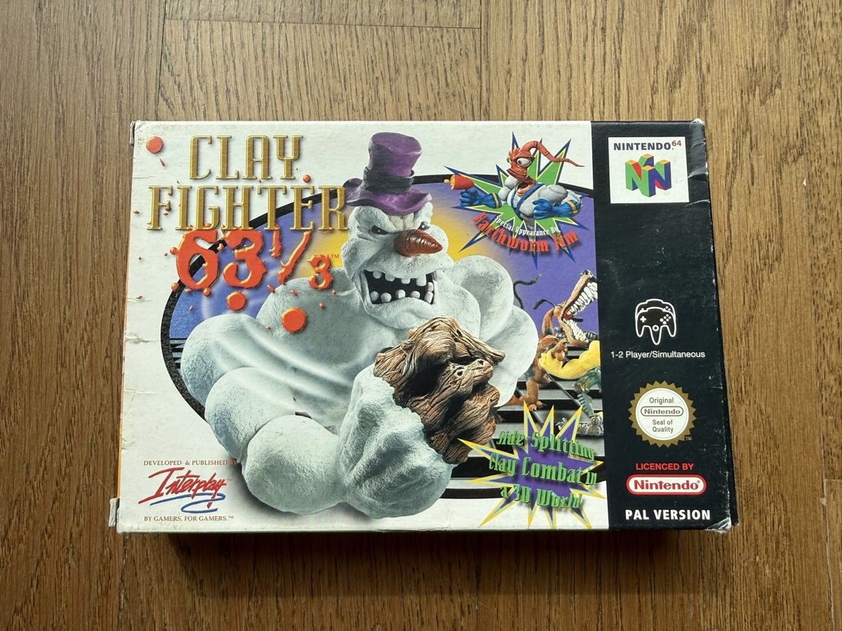 Nintendo Spiele: Clay Fighter 63 1/3 / Nintendo 64 – Gebraucht aus Läufelfingen von Seraphim13 1