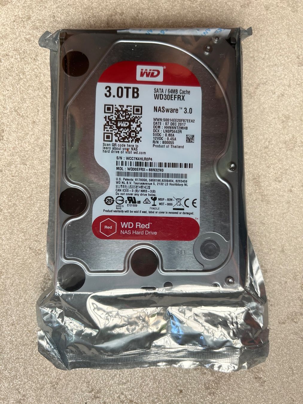 Western Digital Dischi rigidi: Western Digital Red 3TB HDD Festplatte neu/eingeschweisst – Usato da Utzenstorf venduto da Sige13