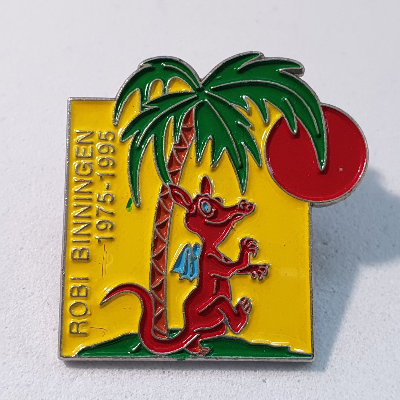 Placchette & Badge: Z880 - Pin ROBI Binningen 1975 - 1995 – Usato da Reinach BL venduto da Boston-Verkauf