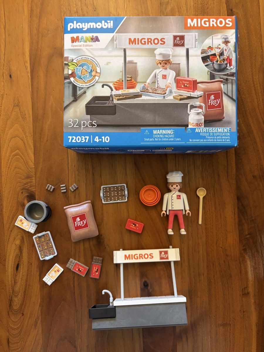 Playmobil Giocattoli: 5 Playmobil-Set Migros – Usato da Horw venduto da bar_5nkm 3