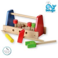 Boîte à outils avec accessoires ( jouet en bois ) (NEUF)