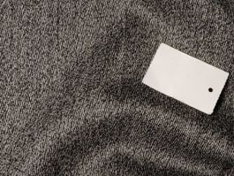 Pierre Cardin Wollstoff Lana Vergine 2.3x1.40m darkgrey