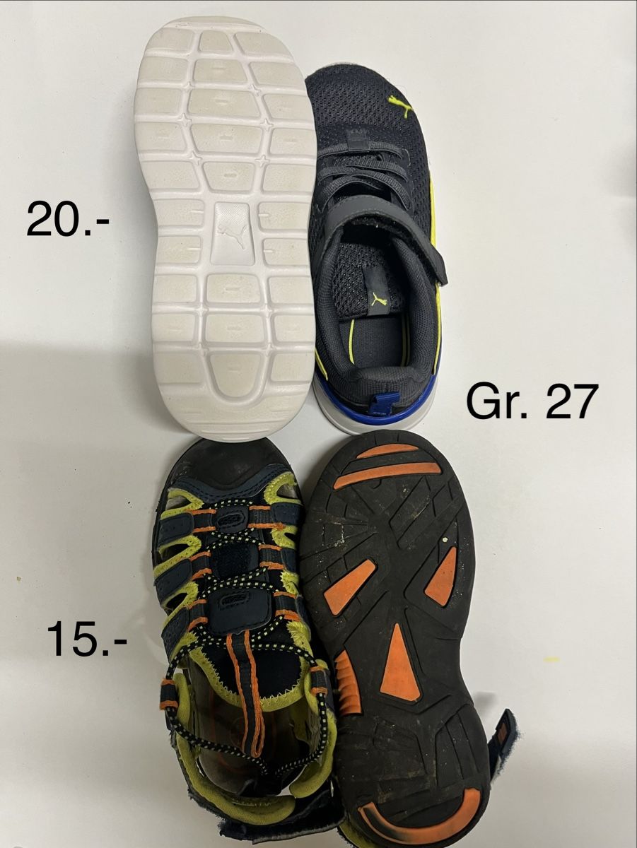 Chaussures garçon: Diverse Schuhe Gr. 25-31.5 – D'occasion à Flaach par JSchoch86 1