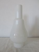 Weisses Rauchglas zu Petrollampe / Windlicht