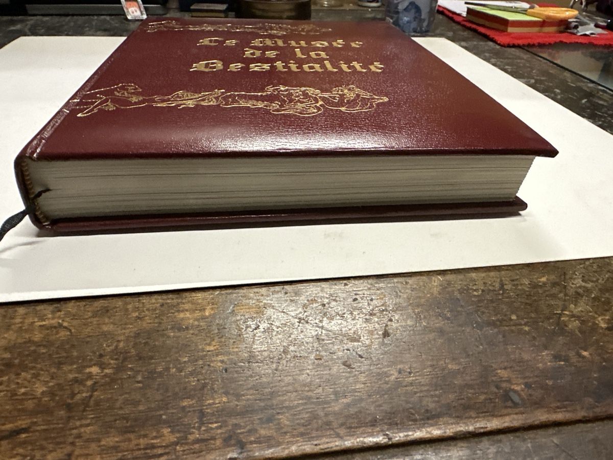 Libri: Le Musée de la Bestialité,1969,français. – Usato da Genève venduto da Tom6 6